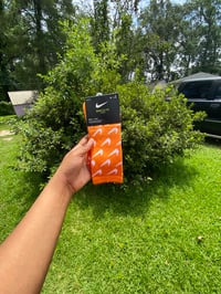 Image 2 of Orange Nike Socks 