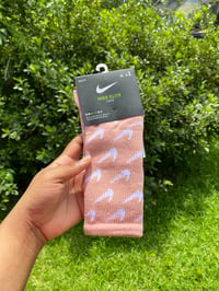 Image 1 of Peach Nike Socks