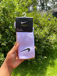 Image 1 of White Nike Socks