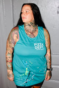 Image 1 of pizza dept tank top