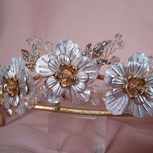 Image of Moonlit Garden headpiece