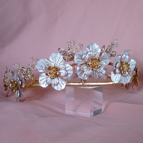 Image of Moonlit Garden headpiece