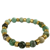 Ltd Ed - Turquoise Cabo Gold Disc Bracelet 2.