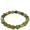 Ltd Ed - Turquoise Cabo Gold Disc Bracelet 3.