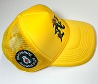 Image 2 of Northside Of The Map (NSTOTM) Yellow Floral Trucker Hat