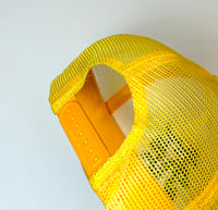 Image 4 of Northside Of The Map (NSTOTM) Yellow Floral Trucker Hat