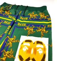 Image 3 of Bape Double Ape Head Sweat Shorts (Size XL)