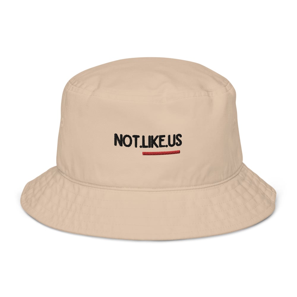 ZEN EXP - “not.like.us” Organic bucket hat