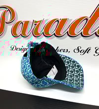 Image 4 of FERRAGAMO Blue Gancini Hat In Tourmaline Blue/Agri