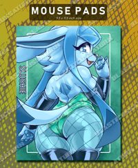Image 4 of Cheeky BunnyGirls: Set #1 - Mouse Pads