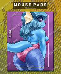 Image 6 of Cheeky BunnyGirls: Set #1 - Mouse Pads