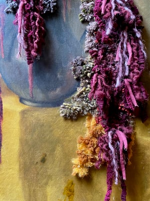 Image of altered perspective painting - amaranth