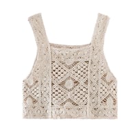 Image 2 of Crochet Vest