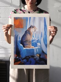 Image 1 of The Blue Room A3 Screenprint