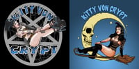 Kitty Von Crypt Sticker