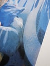 The Blue Room A3 Screenprint
