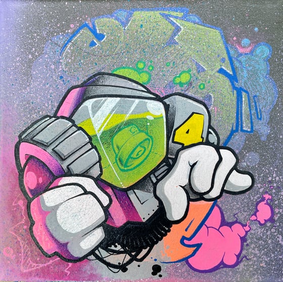 Image of In Emergency Smash Glass canvas