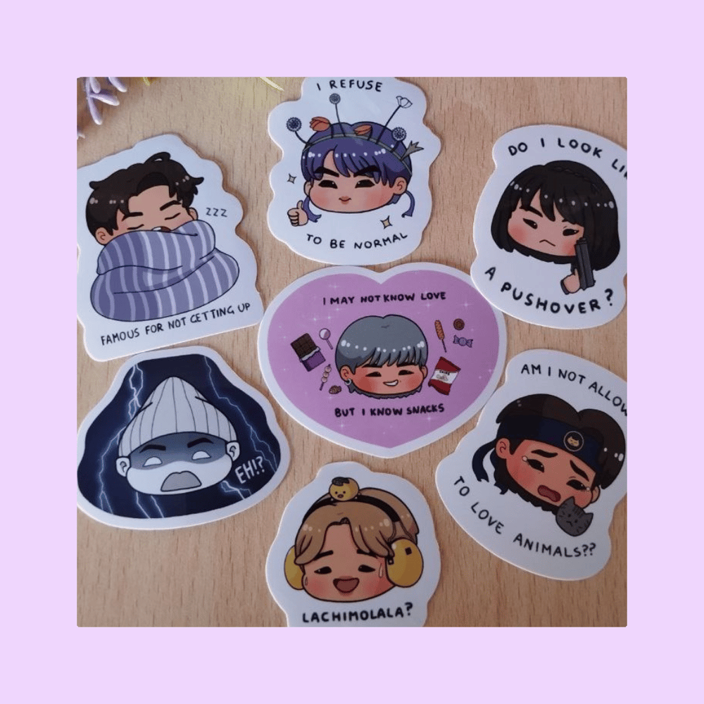 Image of [STICKERS]RUN BTS