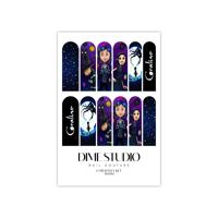 Image 3 of CORALINE HALLOWEEN NAIL DECALS 