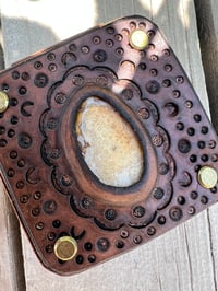 Image 1 of Coffee & Cream Travel Jewelry Case