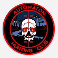 Automaton Hunting Club Sticker