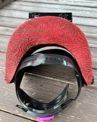 Image 2 of Red Floral Sugar Scoop