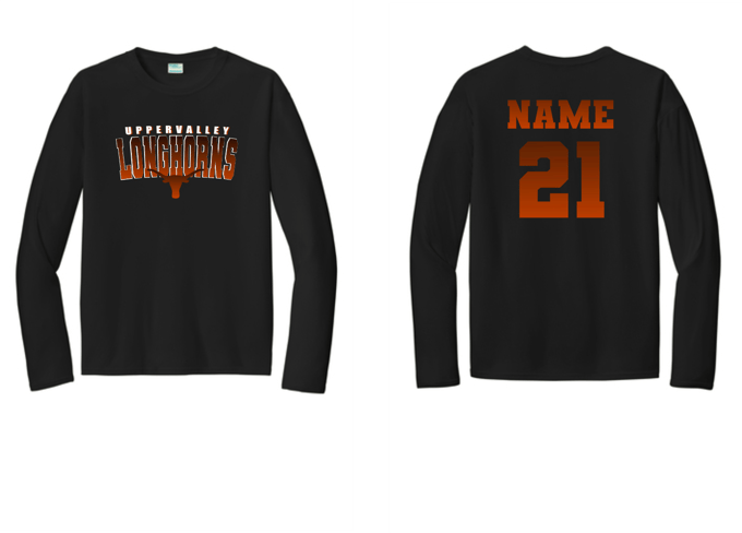 Image of UPPERVALLEY LONGHORNS ADULT LONG SLEEVE 