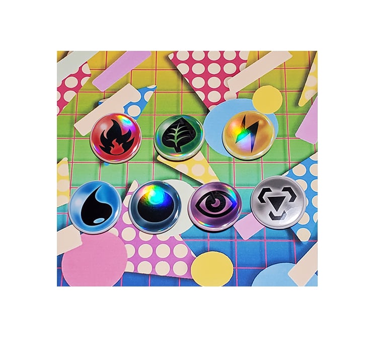 Pokemon Energy Button Set