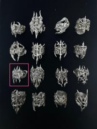 Image 3 of trident claw ring