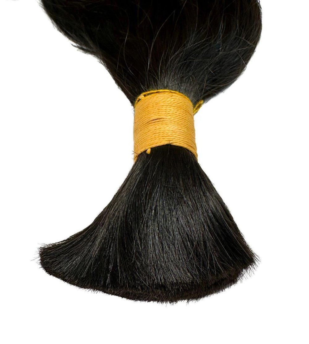 Image of Raw Indian Wave Bulk Human Braiding Hair