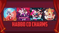 Has Been Vinyl Spinner Charms