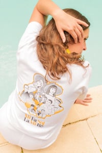 Image 3 of T-shirt Demoiselles Jaune