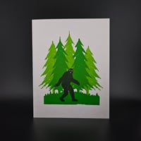 Image 1 of Bigfoot / greeting card