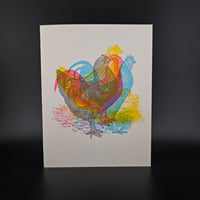 Image 1 of Cluck Cluck / greeting card