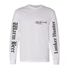 Lunker Hunter White Longsleeve Tshirt