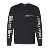 Lunker Hunter Black Longsleeve Tshirt