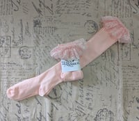 Image 1 of Pink x Pink Soft Raschel Lace OTKs