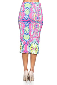Image 4 of Multicolor Pencil Skirt
