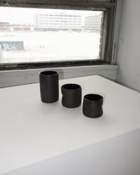 Image 2 of Crush Cup in Raw Black Clay