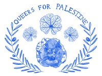 Image 2 of Queers for Palestine: stickers and cards