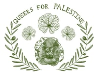 Image 1 of Queers for Palestine: stickers and cards