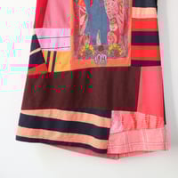 Image 8 of piece of my heart janis joplin patchwork adult L large courtneycourtney shift tunic dress summertime
