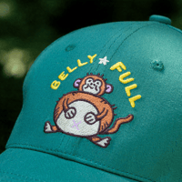 Image 2 of Belly Full - Embroidered cap