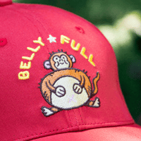 Image 4 of Belly Full - Embroidered cap