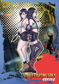 Tifa Final Fantasy - Street Fighting Girls series stickers // Fer Yoshimiya