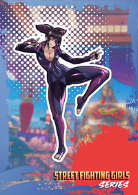 Image 3 of Juri Han - Street Fighting Girls series stickers // Fer Yoshimiya