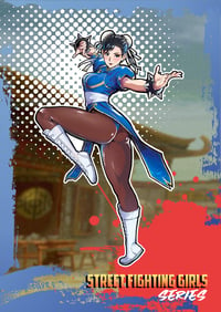 Image 2 of Chun li - Street Fighting Girls series stickers // Fer Yoshimiya