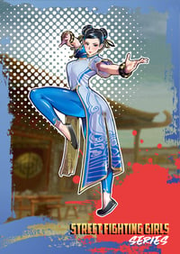 Image 3 of Chun li - Street Fighting Girls series stickers // Fer Yoshimiya