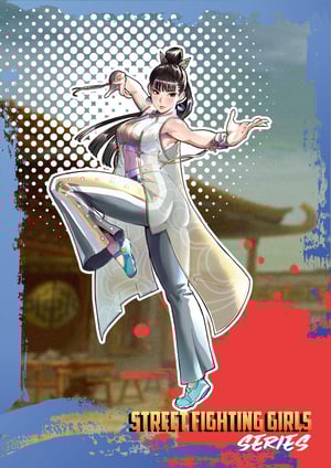 Image of Chun li - Street Fighting Girls series stickers // Fer Yoshimiya