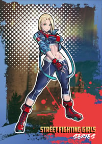 Image 2 of Cammy - Street Fighting Girls series stickers // Fer Yoshimiya